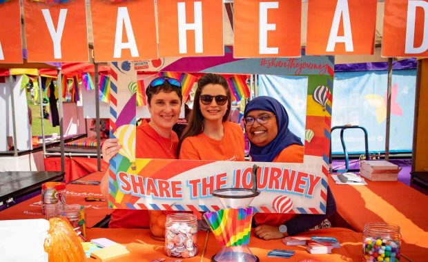 WayAhead Staff at Fair Day stand